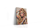 Whirls of Expression portraits canvas print, gallery-wrapped, ready to hang