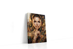 Whispering Blossoms portraits canvas print gallery-wrapped portrait canvas studio shot