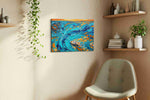 Drift of the Azure Sea (Sailing) - Nautical Wall Art, Sailing Canvas Print, Maritime Decor