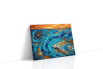 Drift of the Azure Sea sailing canvas print, gallery-wrapped, ready to hang