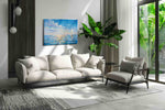 Sailing into Serenity sailing canvas print, on wall, lifestyle preview