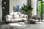 Harmony Beneath the Waves sealife canvas print, on wall, lifestyle preview