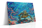 Mystical Ocean Odyssey (Sealife) - Sea Life Wall Art, Marine Canvas Print, Ocean Animal Art