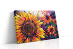 Vibrant Sunflower Symphony sunflowers canvas print, gallery-wrapped, ready to hang