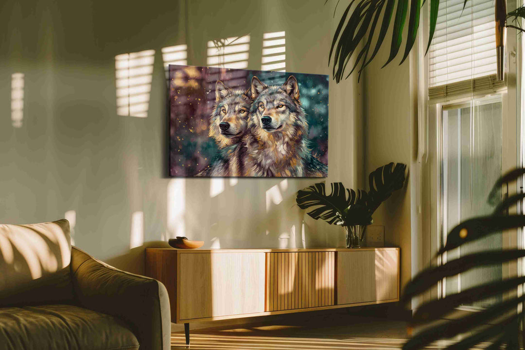 Guardians of the Twilight (Wolf) - Animals, Animal Wall Art, Wildlife Canvas Print, Animal Lover Decor