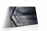 Echoes of Infinity minimalist canvas print gallery-wrapped landscape canvas studio shot