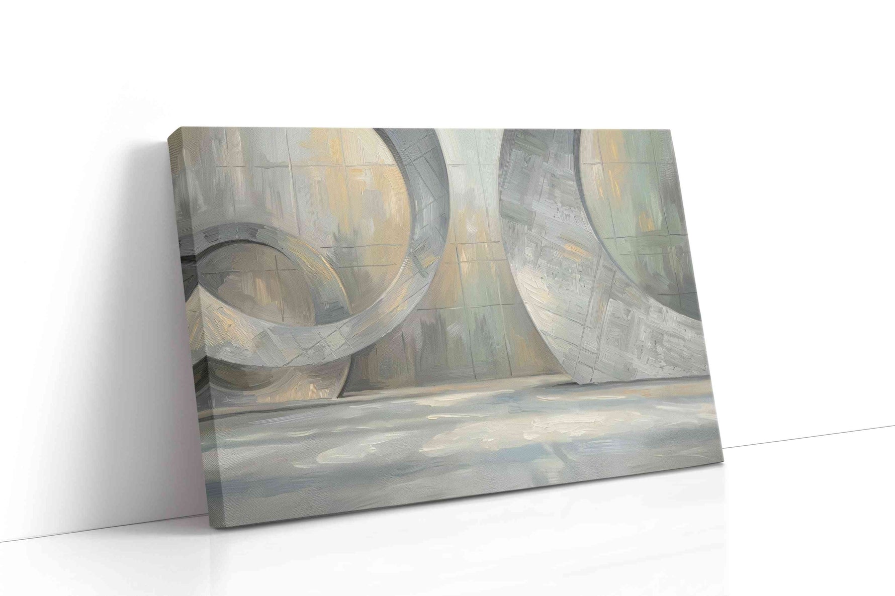 Eternal Echoes minimalist canvas print, gallery-wrapped, ready to hang