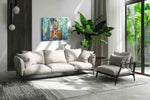 Ethereal Bloom floral canvas print in a modern interior mockup