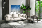 Ethereal Sky Dreams minimalist canvas print, on wall, lifestyle preview