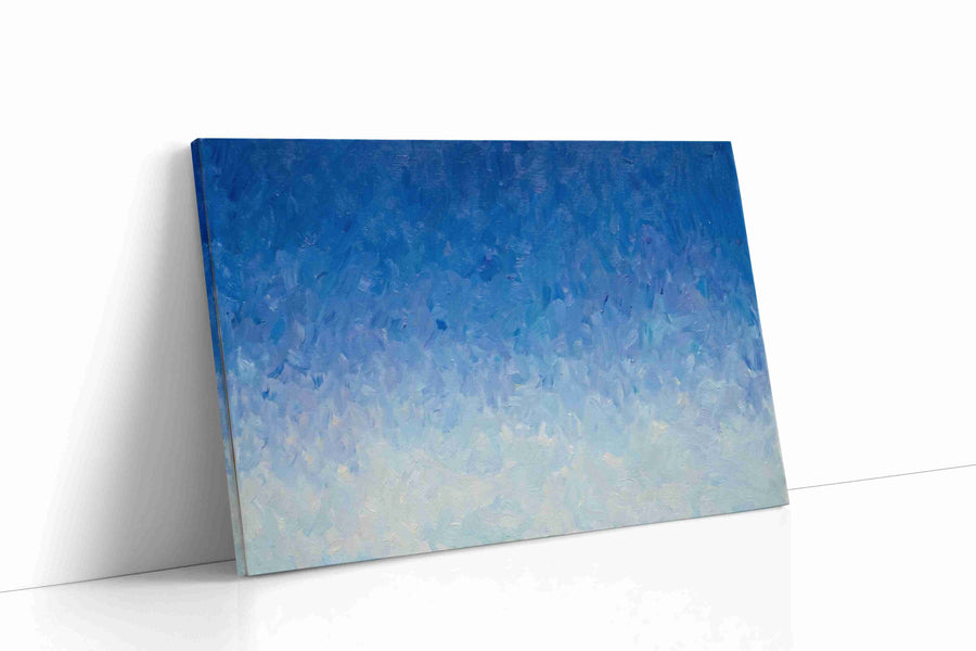 Ethereal Sky Dreams minimalist canvas print gallery-wrapped landscape canvas studio shot