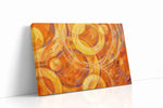 Whirls of Sunlit Dreams geometric canvas print gallery-wrapped landscape canvas studio shot