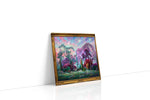Celestial Garden Dreamscape fantasy canvas print, gallery-wrapped, ready to hang