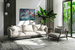 Celestial Garden Reverie fantasy canvas print in a hung canvas mockup