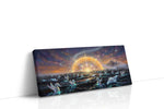 Celestial Sea Dance fantasy canvas print, gallery-wrapped, ready to hang