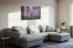 Gateway to Enchanted Realms fantasy canvas print, displayed in a living room