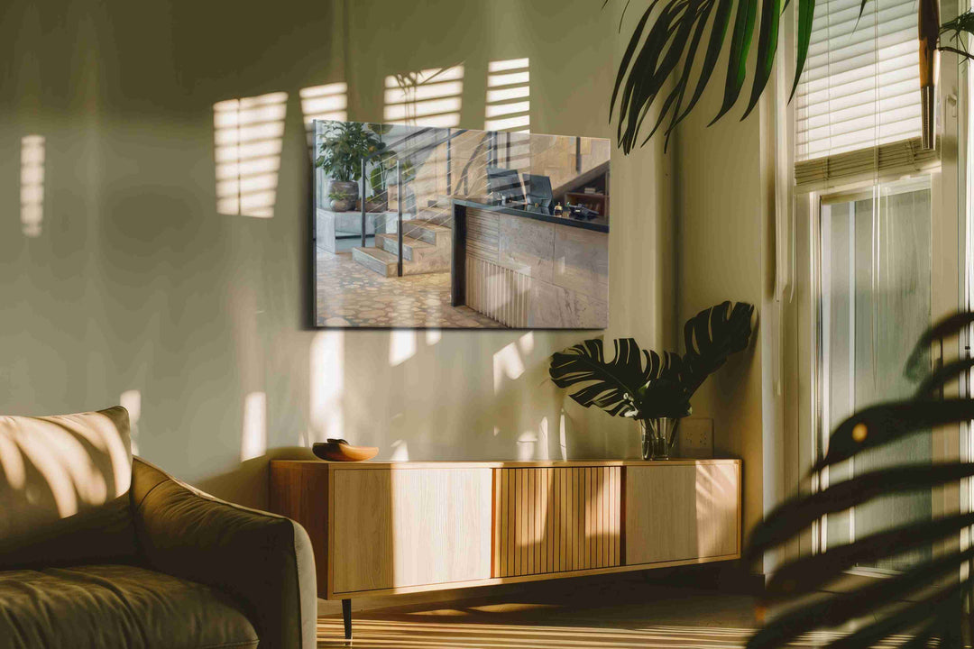 Modern Atrium Serenity - minimalist