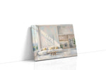 Serene Morning Light minimalist canvas print, gallery-wrapped, ready to hang