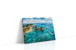 Whispers of the Turquoise Tides beach canvas print, gallery-wrapped, ready to hang
