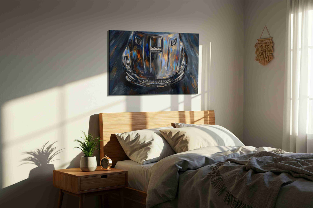 Chrome Symphony Speed and Light - Canvas Wall Art