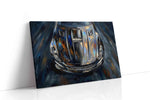 Chrome Symphony Speed and Light automobile canvas print gallery-wrapped landscape canvas studio shot