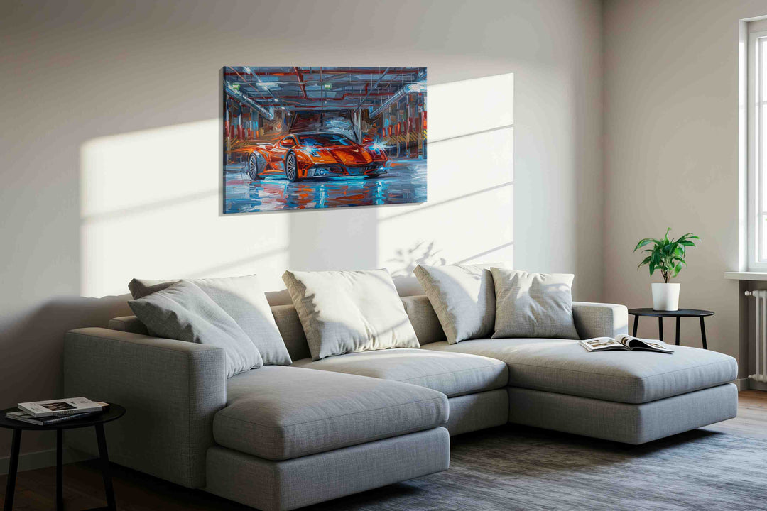 Luminescent Velocity - Canvas Wall Art