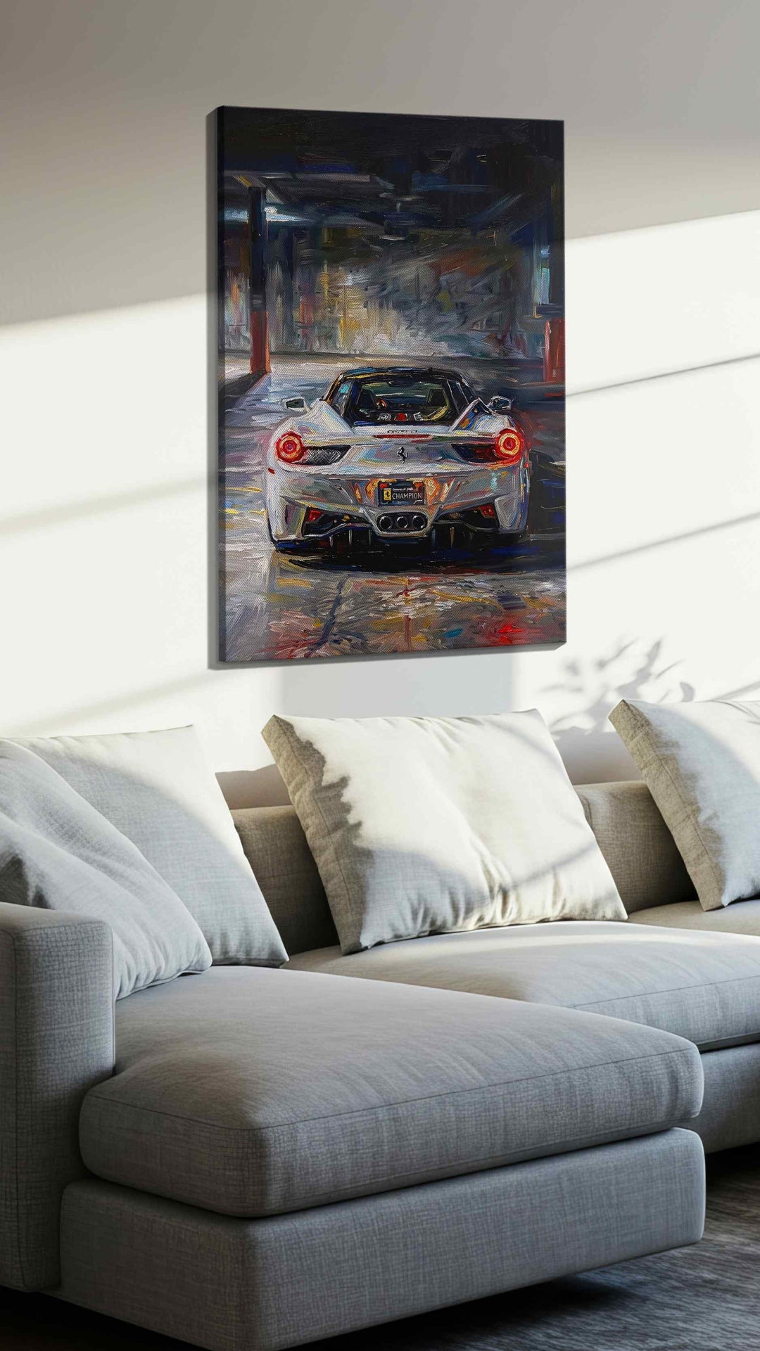 Twilight Speedscape - Canvas Wall Art