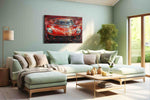 Velocity Flames - Canvas Wall Art
