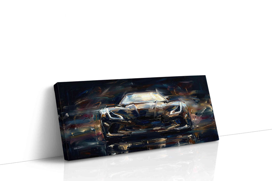 Velocity Symphony automobile canvas print, gallery-wrapped, ready to hang