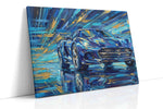 Velocity in Blue II - Canvas Wall Art