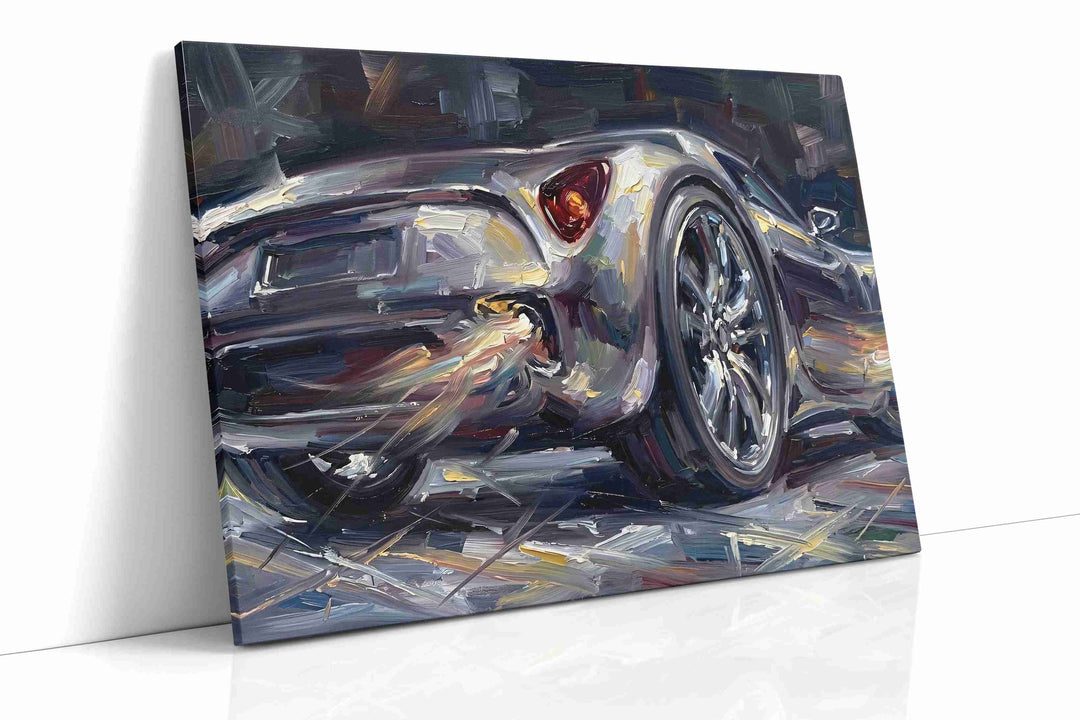 Velocity in Brushstrokes III - Canvas Wall Art