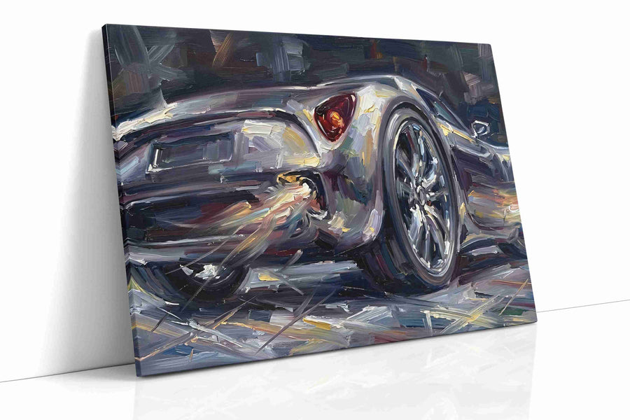 Velocity in Brushstrokes III - Canvas Wall Art