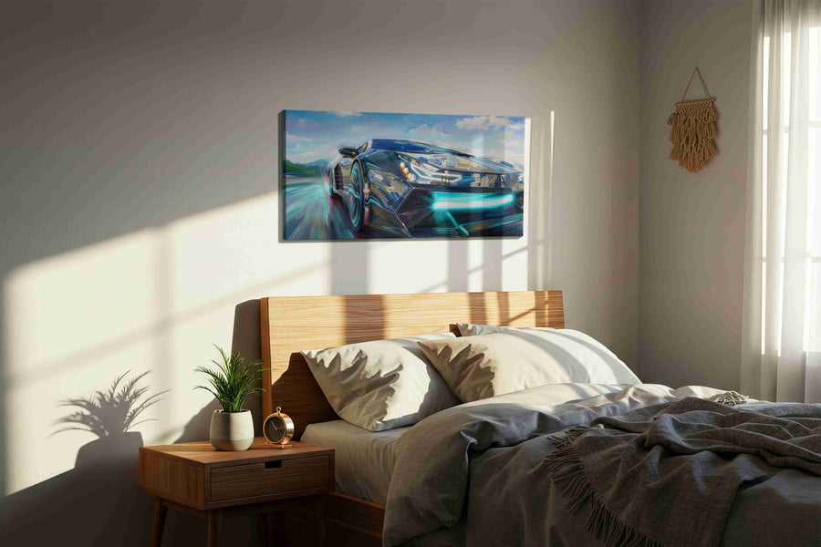 Velocity in Motion III - Canvas Wall Art
