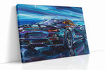 Velocity in Motion VI automobile canvas print, gallery-wrapped, ready to hang