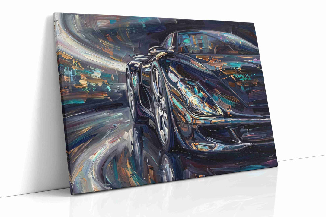 Velocity in Vivid Hues - Canvas Wall Art
