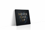 Cosmic Determination motivational canvas print, gallery-wrapped, ready to hang