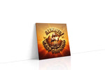 Eternal Bloom in Light motivational canvas print gallery-wrapped square canvas studio shot