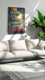 Pillars of Joyful Reflection - Motivational Wall Art, Inspirational Canvas Print, Office Decor