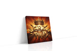 Regal Radiance of Empowerment motivational canvas print, gallery-wrapped, ready to hang