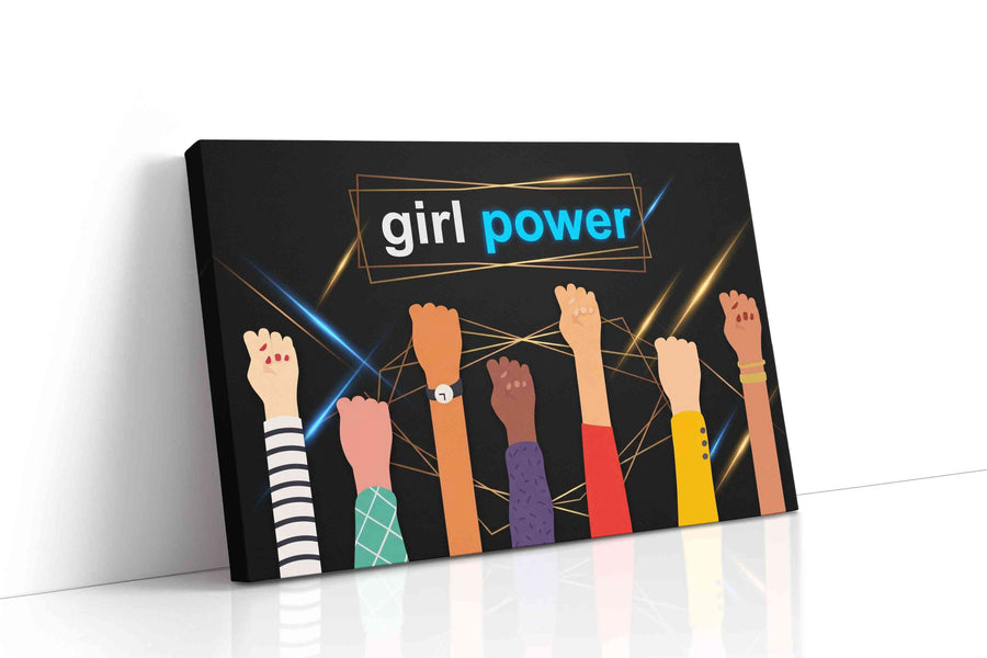 Rise of Empowerment motivational canvas print, gallery-wrapped, ready to hang