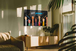 Rise of Empowerment motivational canvas print in a contemporary interior mockup