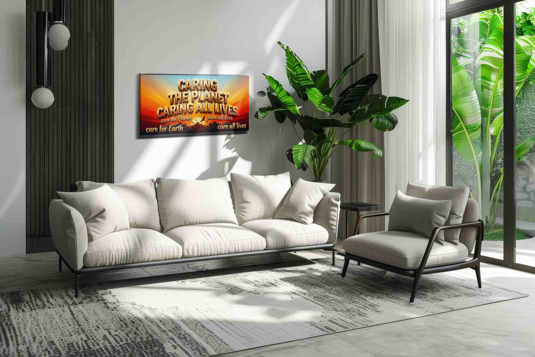 Sunrise of Unity - Motivational Wall Art, Inspirational Canvas Print, Office Decor