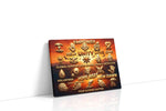 Unity and Hope Rising motivational canvas print, gallery-wrapped, ready to hang