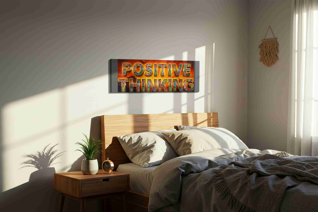 Vibrant Mindscape - Motivational Wall Art, Inspirational Canvas Print, Office Decor