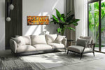 Vibrant Mindscape motivational canvas print in a modern interior mockup