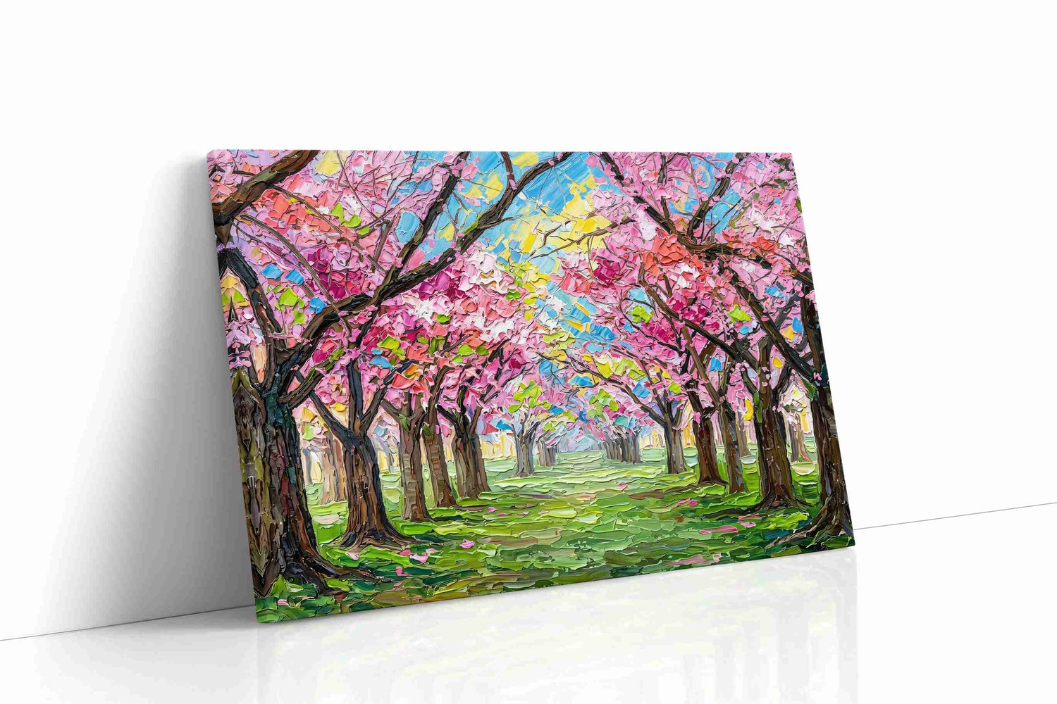 Blossoms of Tranquil Spring spring canvas print, gallery-wrapped, ready to hang