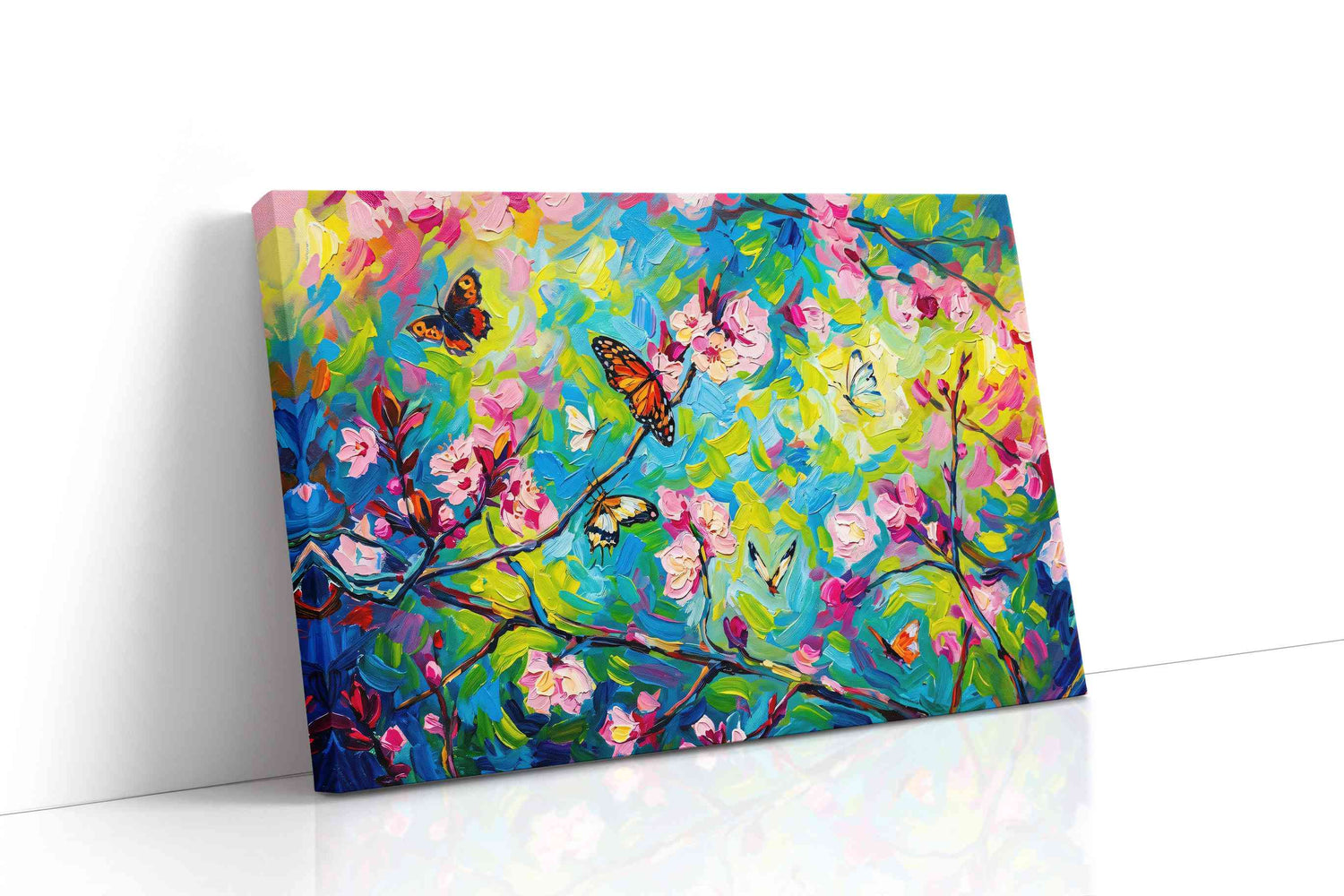 Whisper of Spring Blossoms spring canvas print, gallery-wrapped, ready to hang