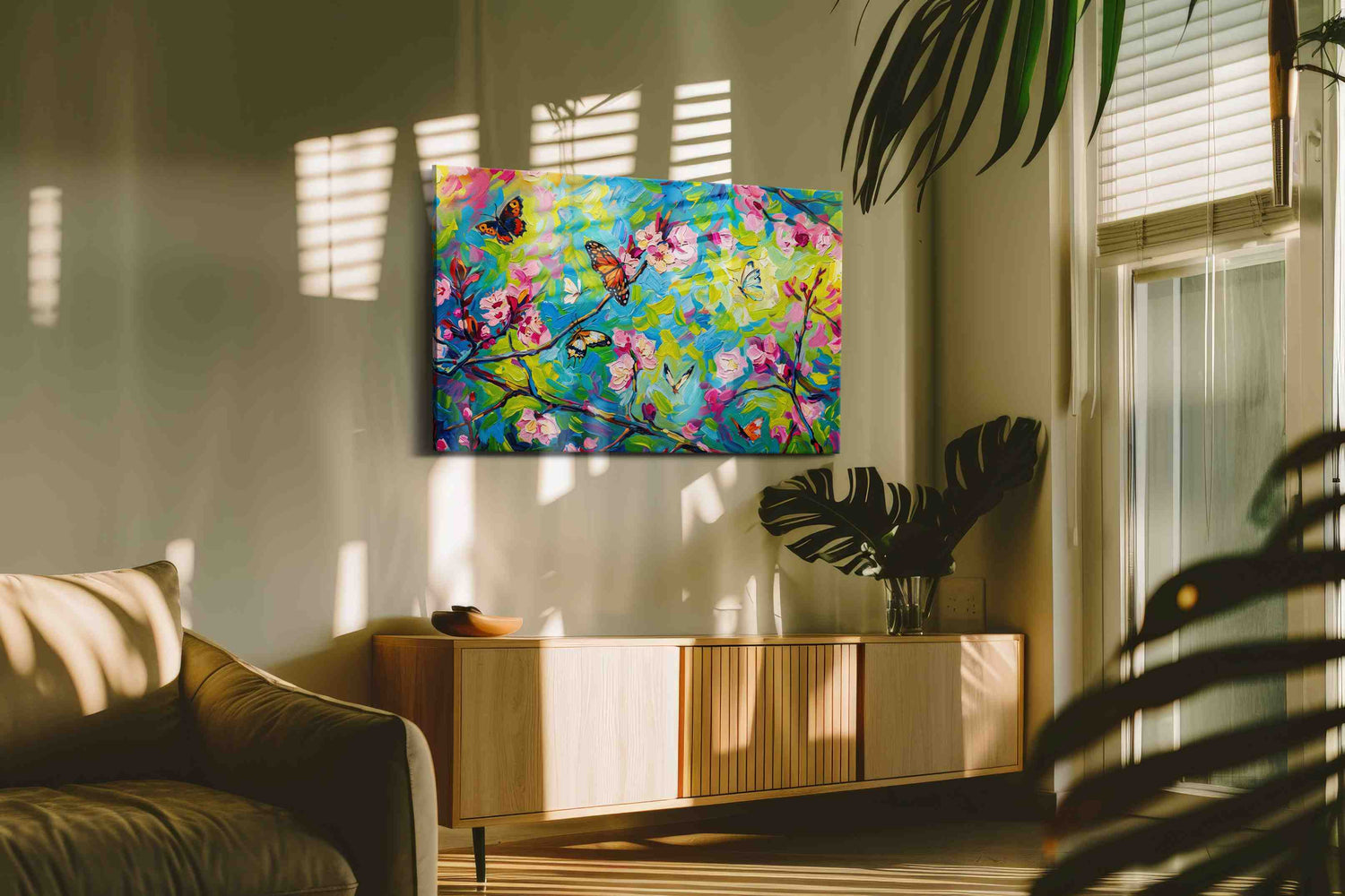 Whisper of Spring Blossoms - Spring, Spring Wall Art, Seasonal Canvas Print, Fresh Decor