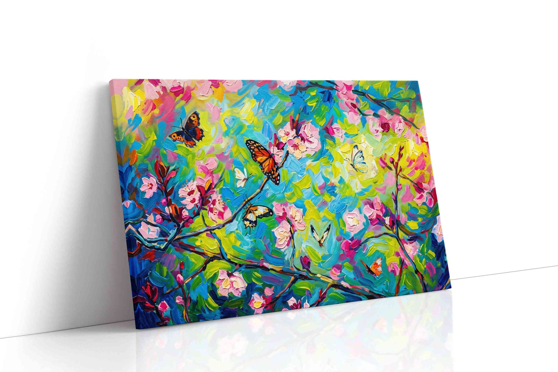 Whisper of Spring Blossoms spring canvas print gallery-wrapped landscape canvas studio shot