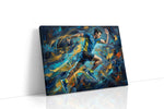 Momentum of the Sprint sports canvas print gallery-wrapped landscape canvas studio shot