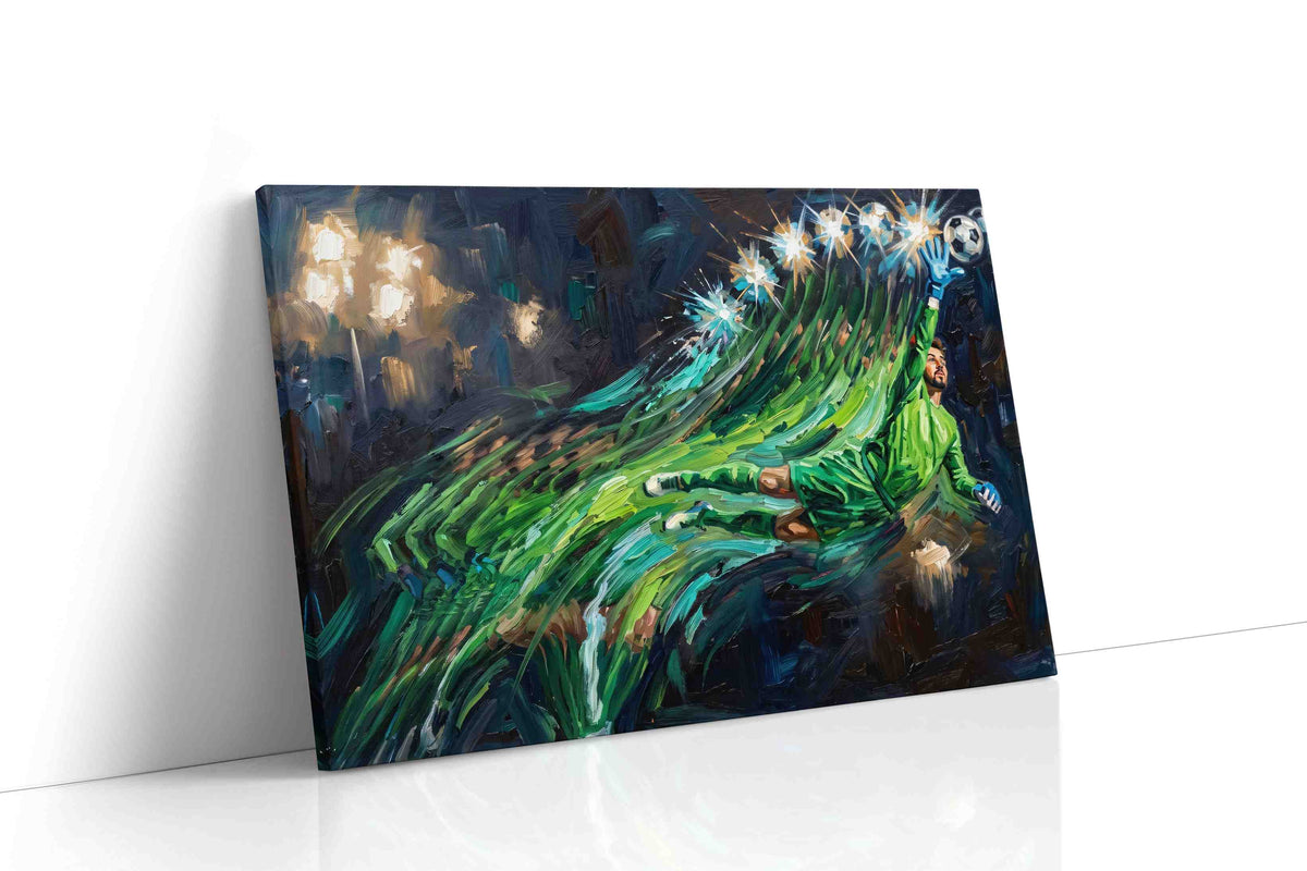 The Keeper's Leap sports canvas print gallery-wrapped landscape canvas studio shot